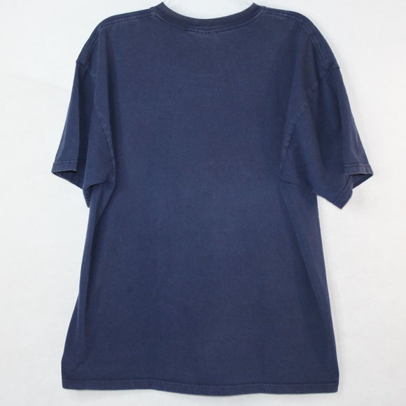 NBA BASKETBALL 2007 LAS VEGAS ALL-STAR TSHIRT SZ XL GILDAN NAVY/YELLOW COTTON - Picture 12 of 12